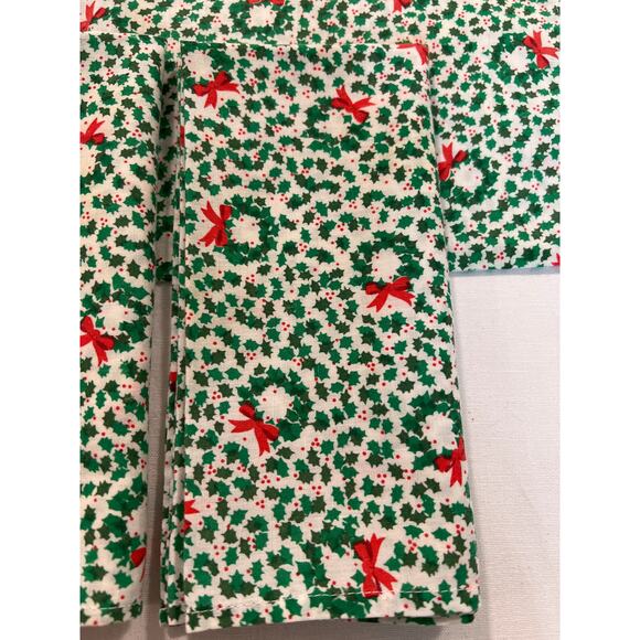 Wreath Vintage Cloth Napkins Set of 4 - Picture 2 of 5